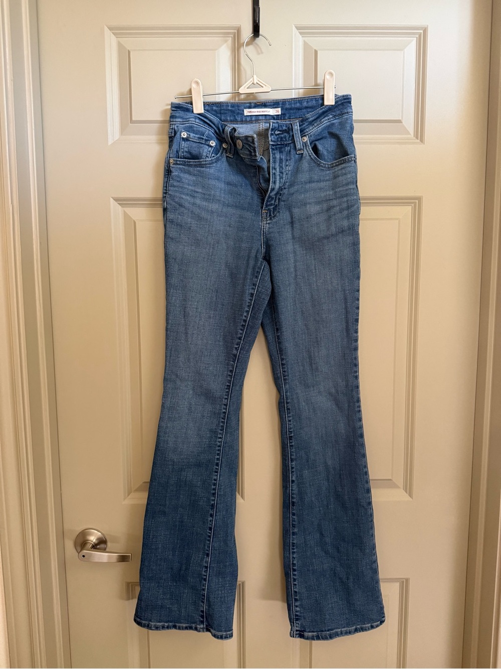 Levi's Women's Medium Blue Flare Jeans